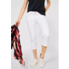 Farbige Casual Fit Jeans Crissi - White