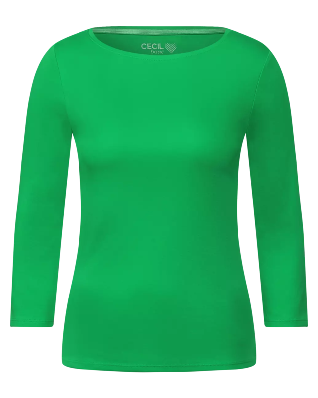 Cecil Basic Shirt - Radiant Green