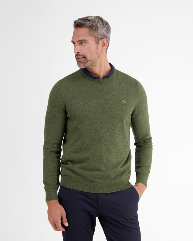Lerros Casual Gebreide Trui - Gentle Olive