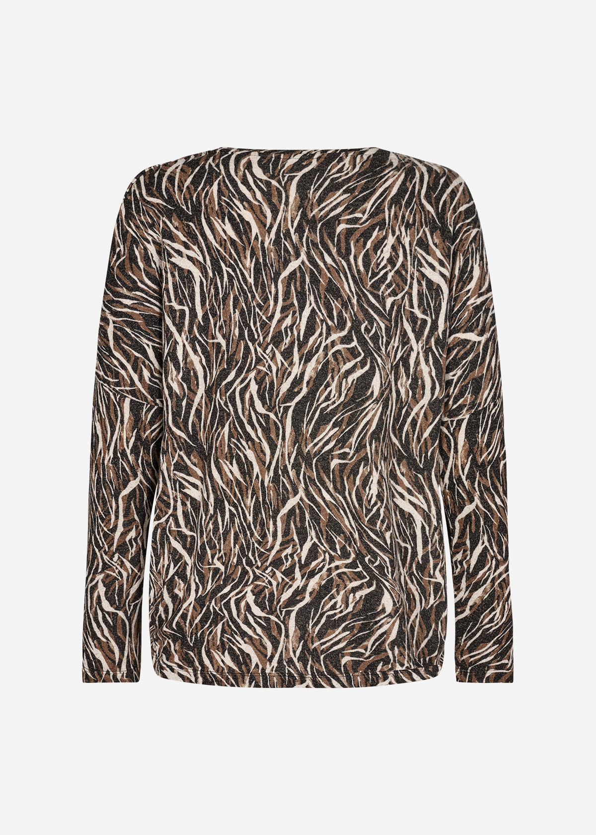 Soyaconcept Soft Shirt Biara AOP 91 - Sand Melange Combi