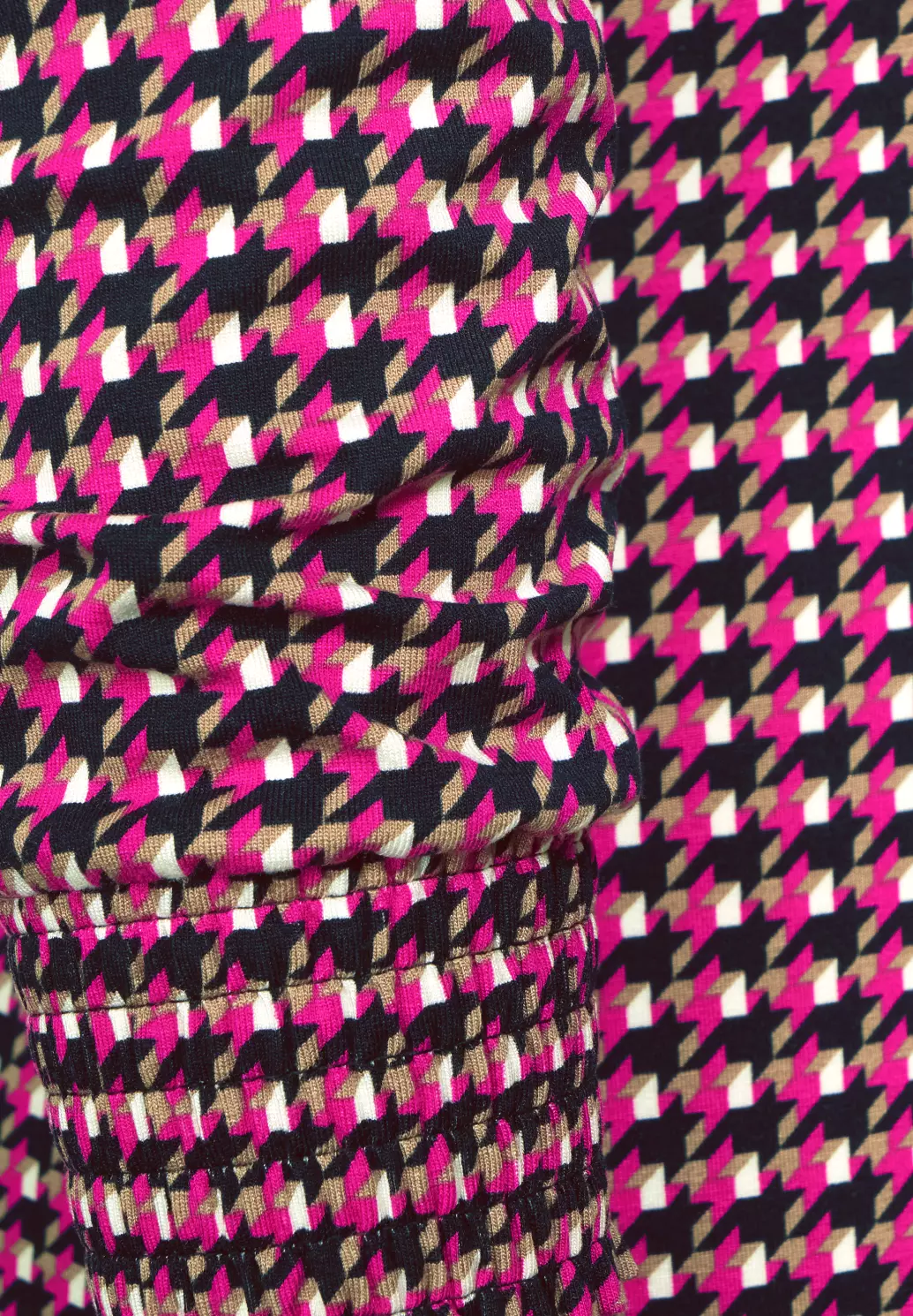 One Lavish mit | Kleid Street Cotton Print - Blues Pink - Jersey