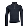 Sweater met Staande Kraag - Navy