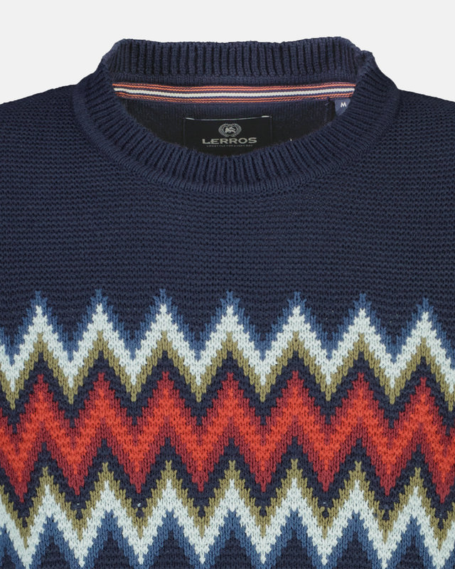 Lerros Strickpullover - Navy