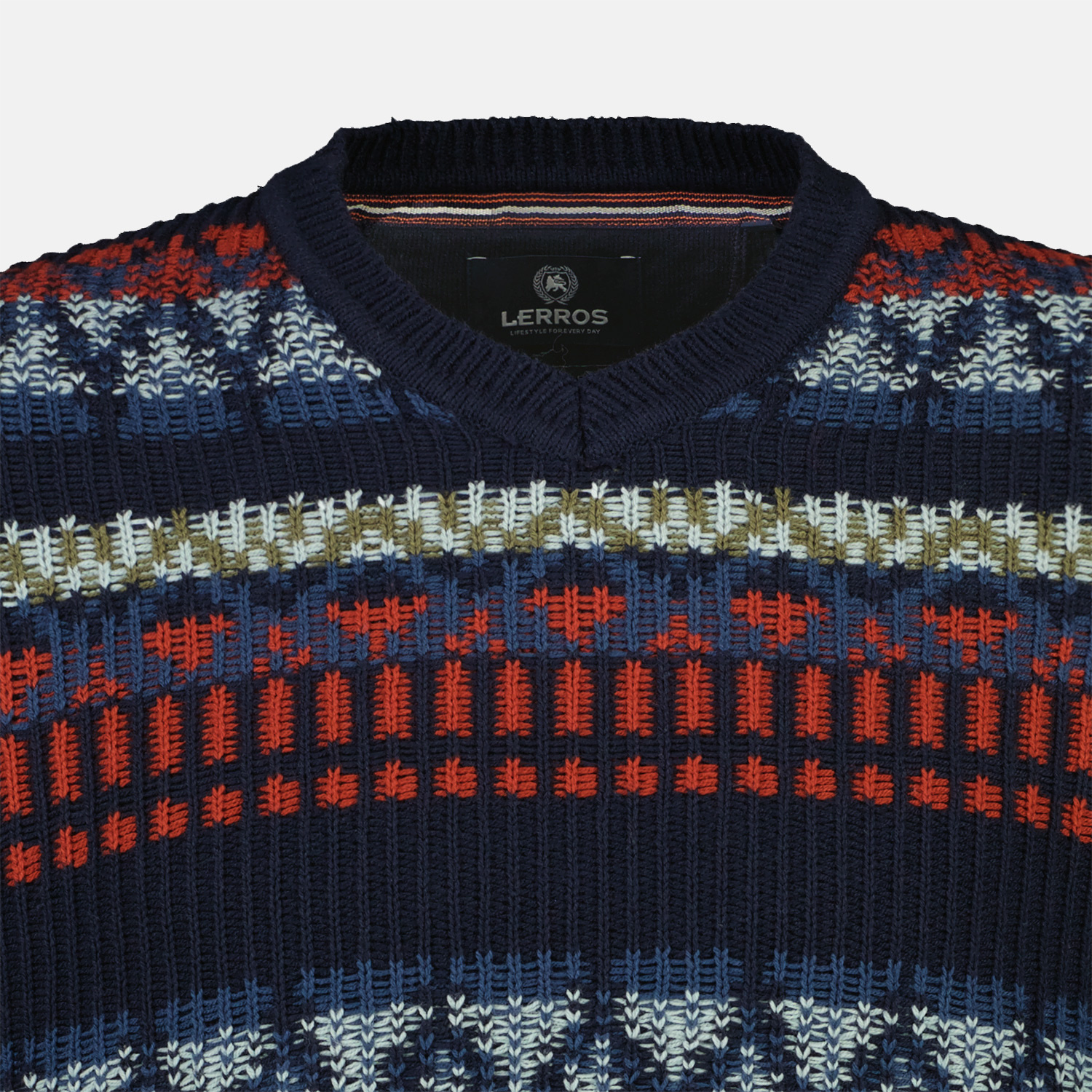 Lerros Strickpullover Norway - Navy