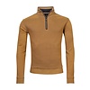 Sweater met Two-Tone Structuur -  Oker