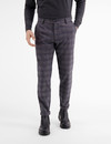 Lerros Chino Pants Creston *Check* - Mid Grey Melange
