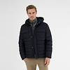 Quilted Jacket with Hood - Classic Navy