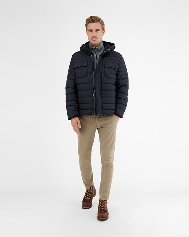 Lerros Steppjacke mit Kapuze - Classic Navy