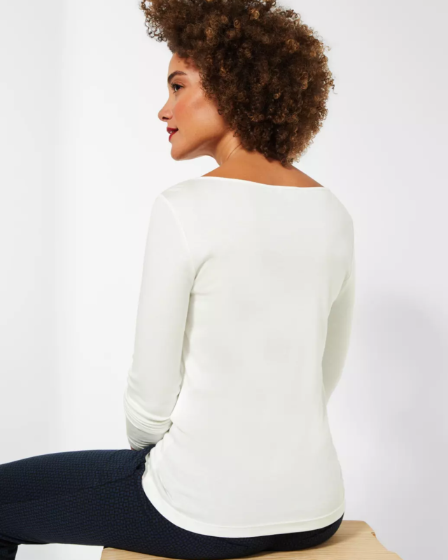 Street One Basic Shirt Lanea - Off White