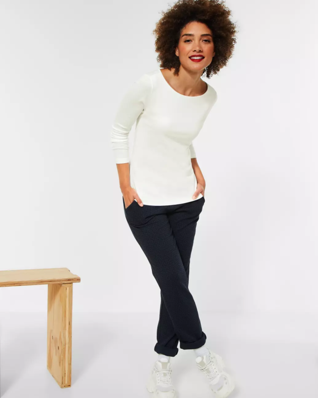 Street One Basic Shirt Lanea - Off White