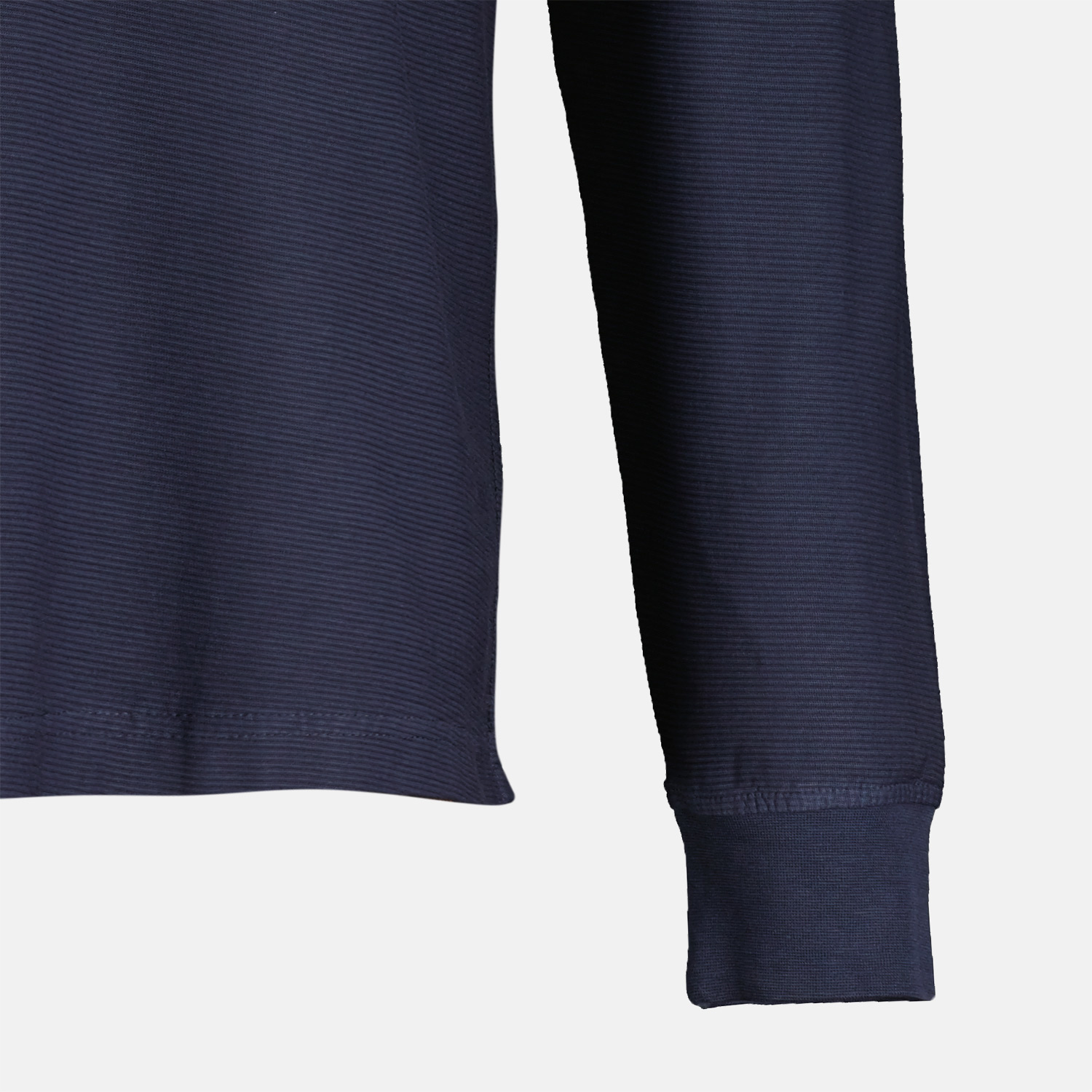 LERROS Longsleeve Blues Poloshirt Navy - | - Cotton