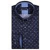 Button-Down Overhemd Print - Blue