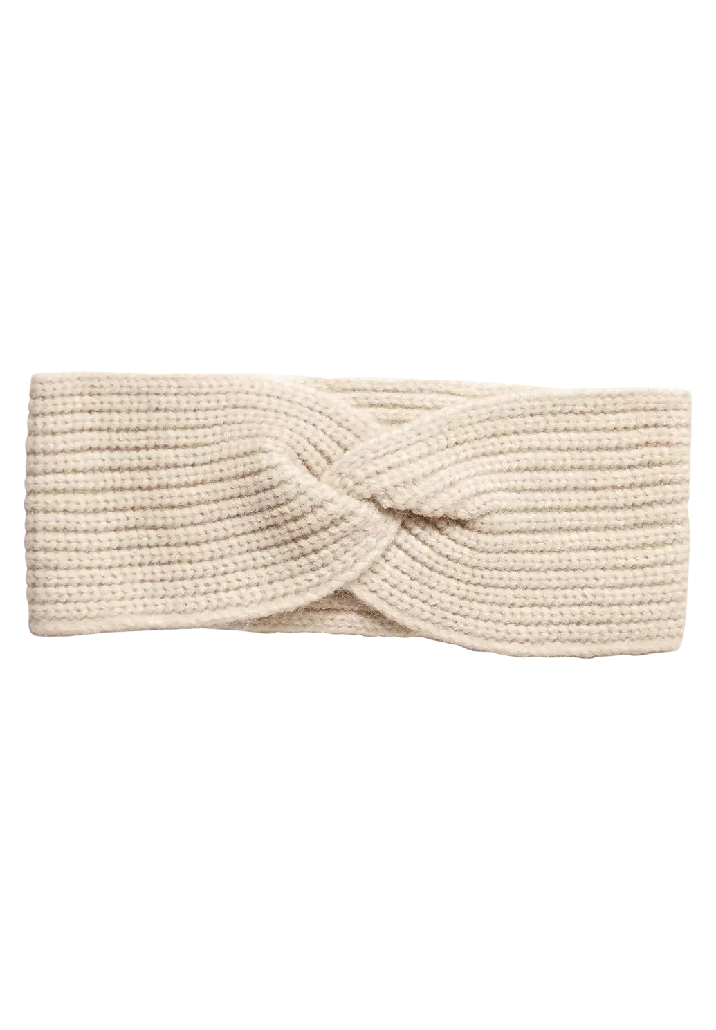 Cecil Knitted Headband - Iced White Melange