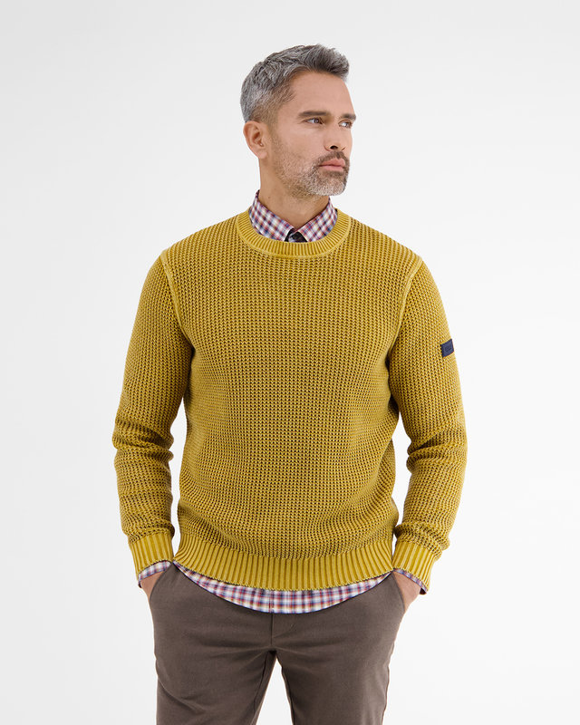 Lerros Structured Sweater - Spiced Yellow