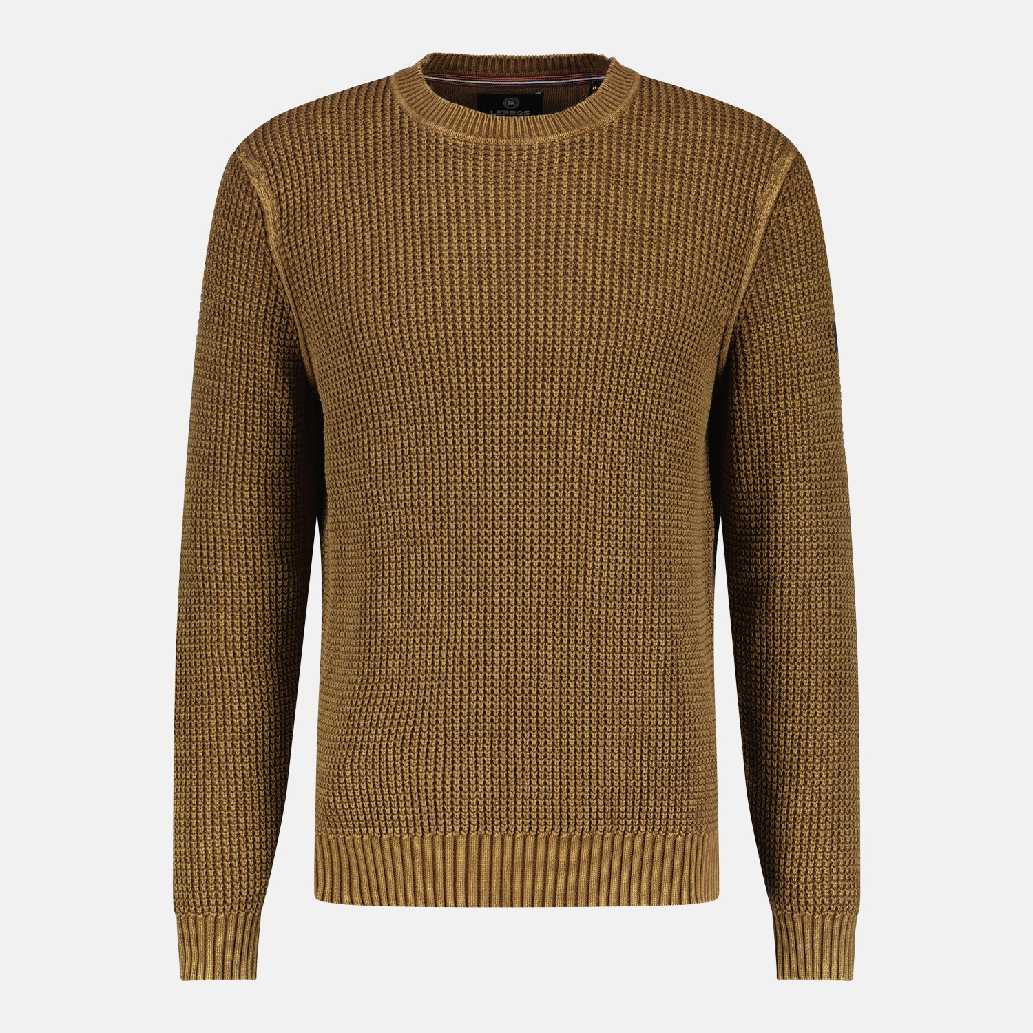 Lerros Structured Sweater - Teak Brown