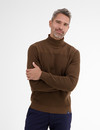 Lerros Strick Pullover mit Rollkragen - Buffalo Brown