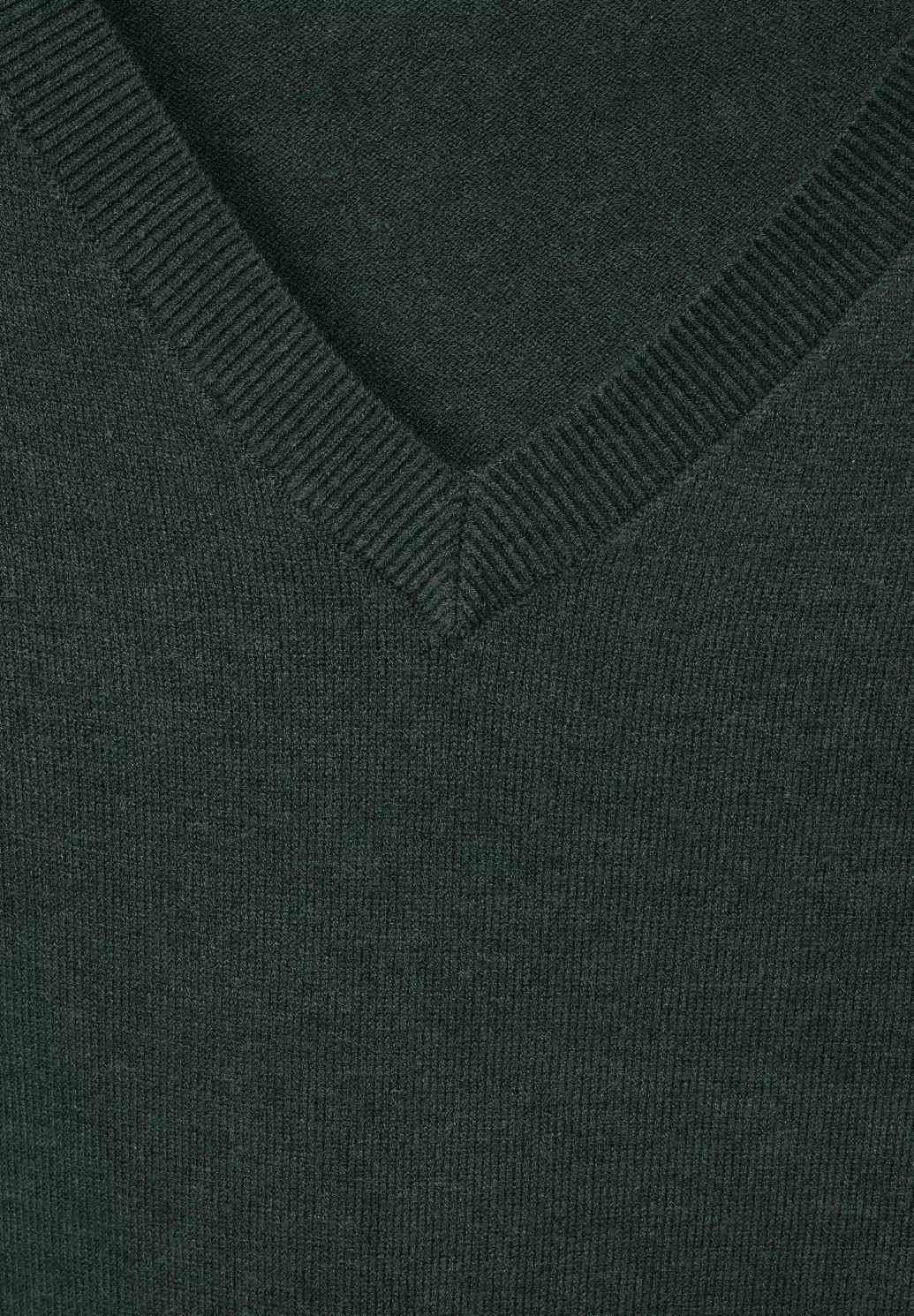 CECIL Langer Pullover - Green Deep Pine - | Cotton Blues