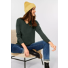 Langer Pullover - Deep Pine Green