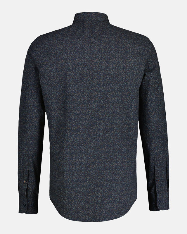 Lerros Longsleeve Shirt, AOP - Green