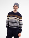 Lerros Jacquard Pullover - Navy