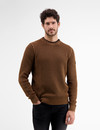 Lerros Structured Sweater - Teak Brown