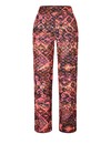 Mac Jeans  Pants Chiara Cropped - Ibis Rose Jacquard