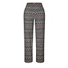 Hose Chiara Cropped - Ombre Blue Jacquard