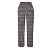 Pants Chiara Cropped - Ombre Blue Jacquard