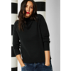 Soft Basic Knit Sweater - Black