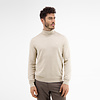 Strick Pullover mit Rollkragen - Tender Beige