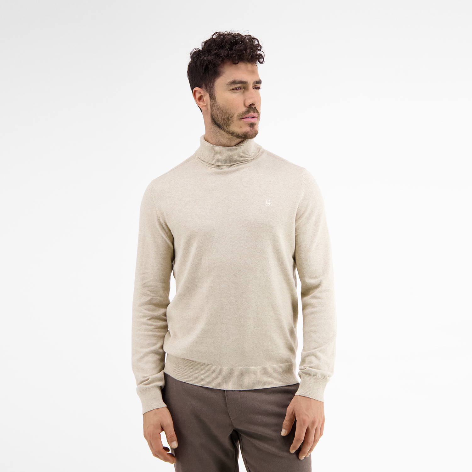 Lerros Sweater with Turtleneck - Tender Beige