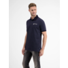 Polo Shirt with Stripes - Classic Navy