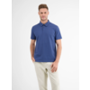 Polo with Waffle Structure - Travel Blue