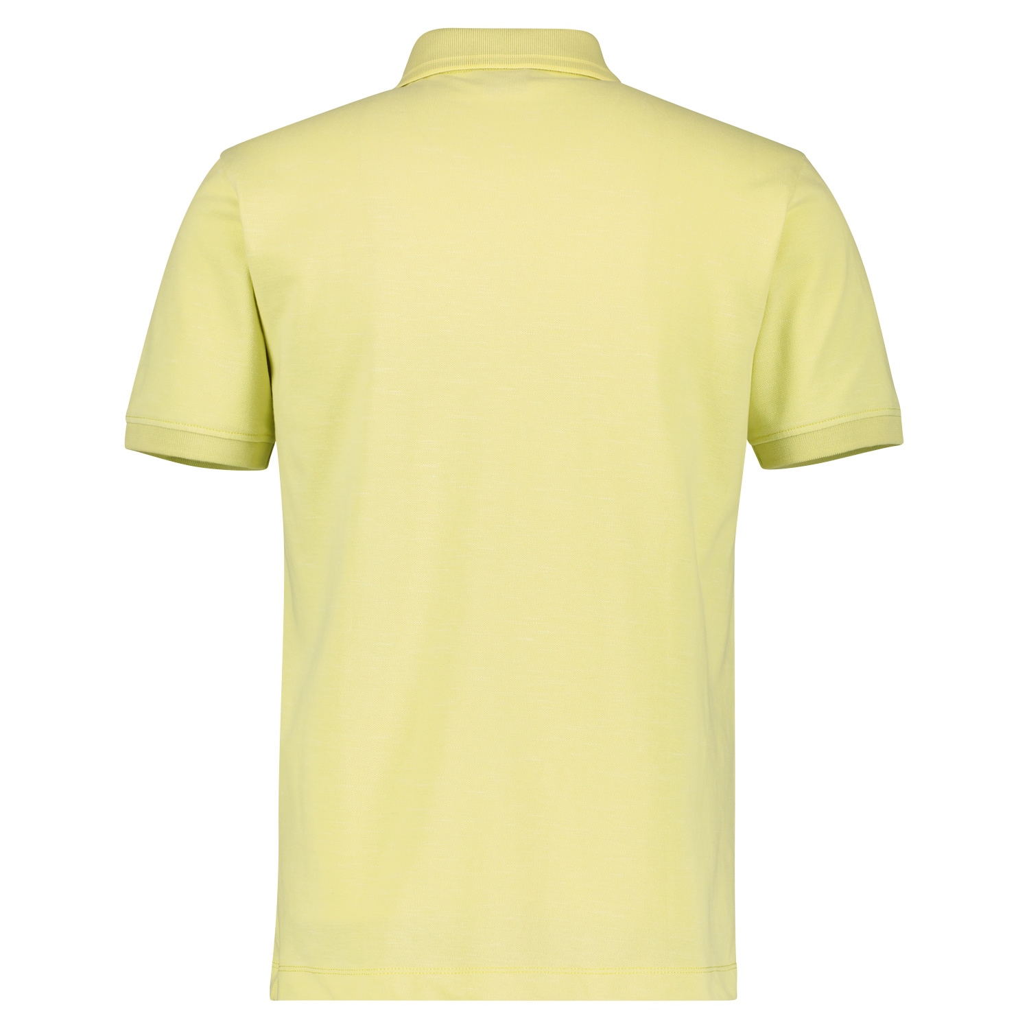 Two-Tone-Piqué Poloshirt in / Cotton Grass LERROS Yellow | - - Blues Lemon