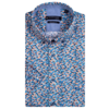 Short Sleeve Dolphin Print Shirt - Soft Coral