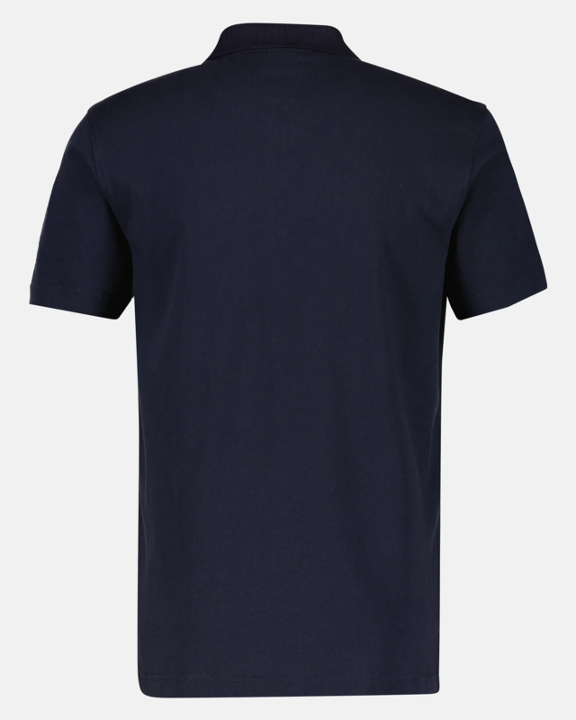 Lerros Polo met Ritskraag - Classic Navy
