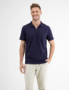 Lerros Polo met Ritskraag - Classic Navy