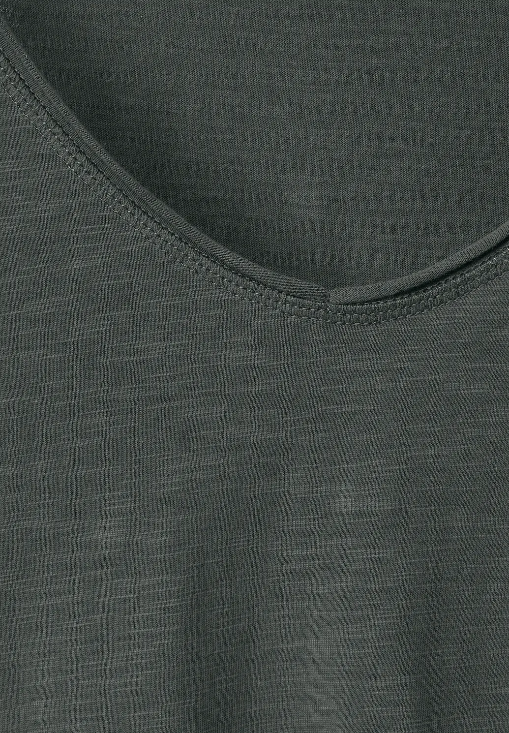 Easy Khaki Blues CECIL - | Unifarbe T-Shirt - Basic Cotton in