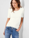 Cecil Organic Shirt Lena - Vanilla White