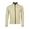 Sweatcardigan with Zipper - Beige
