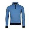 Jumper with Standing Collar - Cobalt