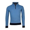 Sweater met Staande Kraag - Cobalt