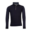 Jumper with Standing Collar - Navy