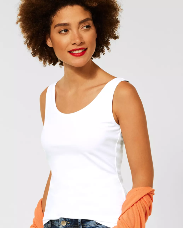 Street One Top Anni - White