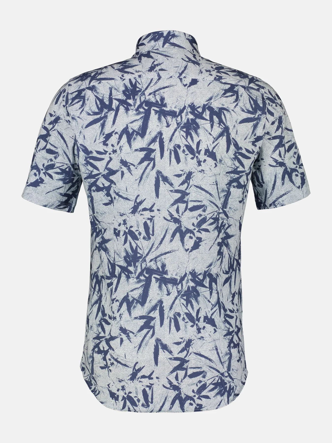 LERROS Jersey Kurzarmhemd mit Print - Travel Blue / Blau | - Cotton Blues