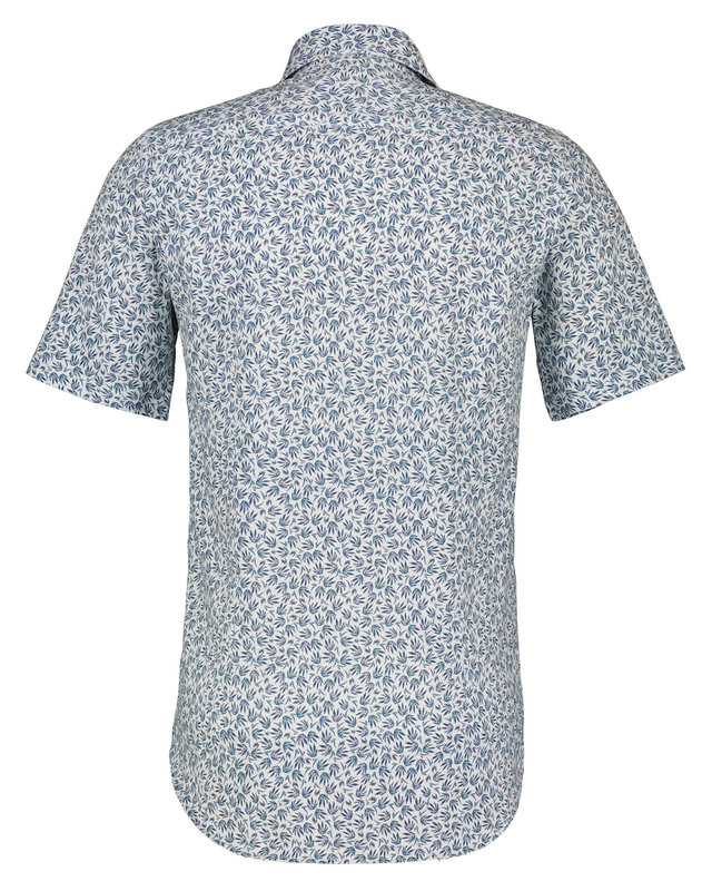 Lerros Jersey Overhemd Korte Mouw - White