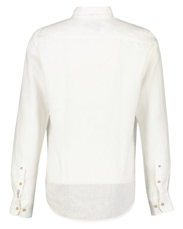 Lerros Linnen Overhemd - White