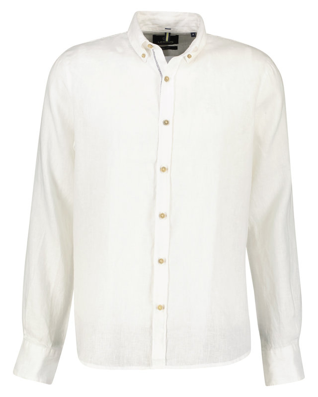 Lerros Linnen Overhemd - White