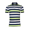 Polo Shirt with Stripes - Pastel Lime