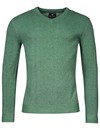Baileys V-hals Trui - Green Melange